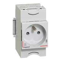 Legrand 004280 pistorasia Tyyppi E Harmaa