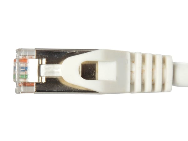 Equip 605718 nätverkskablar Vit 15 m Cat6a S/FTP (S-STP) Rund