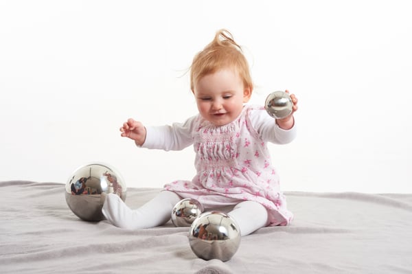 Tickit Sensory Reflective Silver Balls