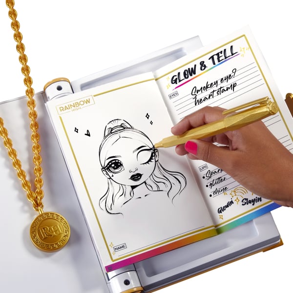 Rainbow High Secret Journal Henkilökohtainen päivyri