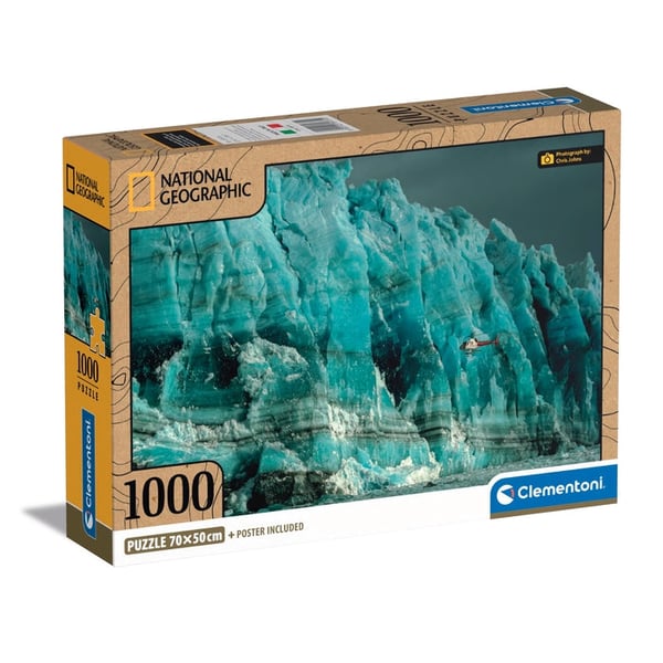 Clementoni Glacier Puslespil 1000 stk Andet