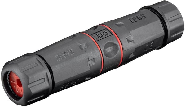 Microconnect KON525 kabelsamler RJ-45 Sort