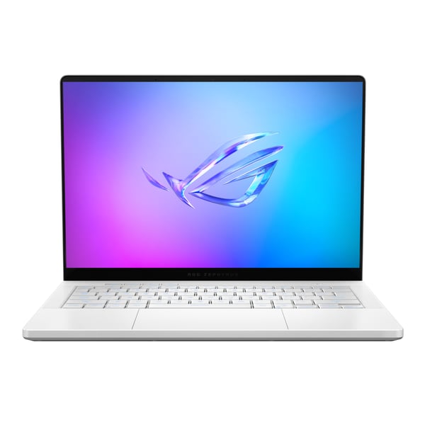 ASUS ROG Zephyrus G14 GA403UM-QS024W Copilot+ PC AMD Ryzen™ 9 270 Laptop 35,6 cm (14") 3K 16 GB LPDDR5x-SDRAM 1 TB SSD NVIDIA GeForce RTX 5060 Wi-Fi 7 (802.11be) Windows 11 Home Hvid QWERTY Hollandsk