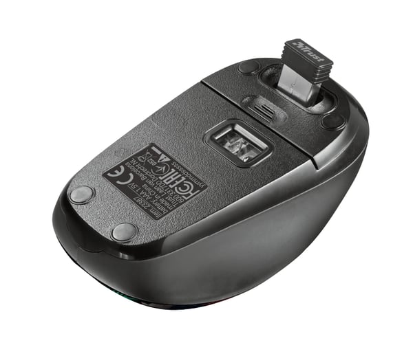 Trust Yvi datormöss Kontor Ambidextrous RF Trådlös Optisk 1600 DPI