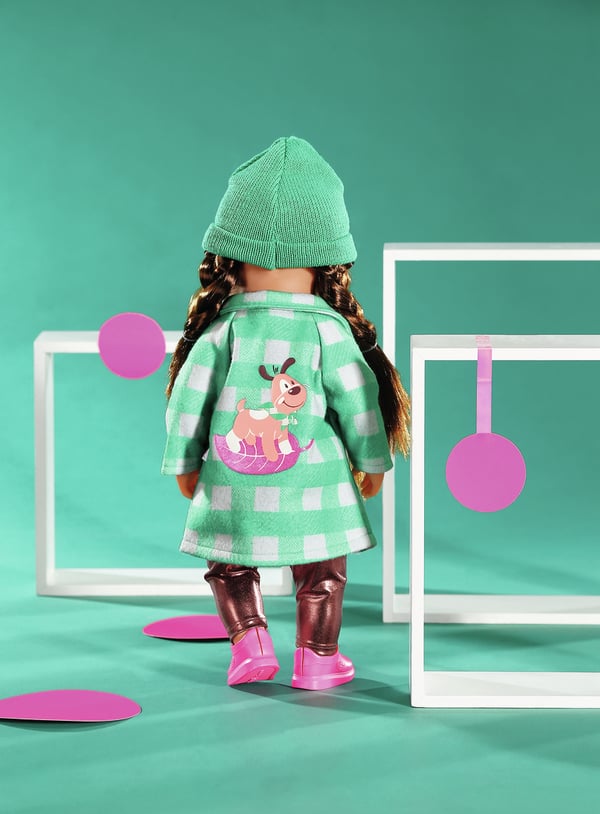 BABY born Deluxe Coat Dukketøjsæt