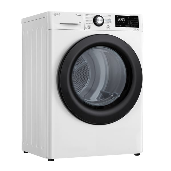 LG RH90V9AVBN tørretumbler Fritstående Front-læsning 9 kg Hvid