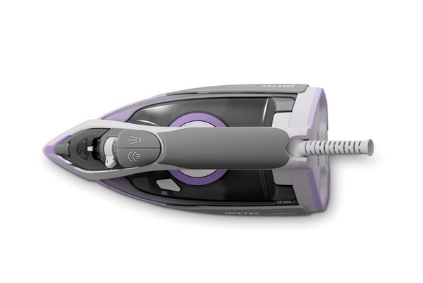 Imetec Intellifast Torr & Ångstrykjärn Keramisk stryksula 2400 W Grå, Lila