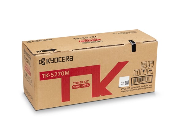KYOCERA TK-5270M Tonerkassett 1 styck Original Magenta KYOCERA TK-5270M Tonerkassett 1 styck Original Magenta