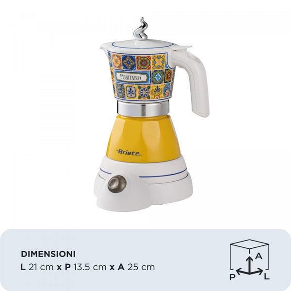 Ariete 1358/1P Ohje Sähkömokkapannu 0,14 L