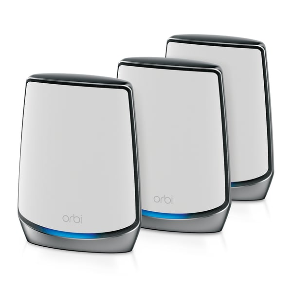 NETGEAR Orbi RBK853 AX6000 WiFi 6 Mesh System Tri-band (2,4 GHz / 5 GHz / 5 GHz) Wi-Fi 6 (802.11ax) Grå 4 Intern