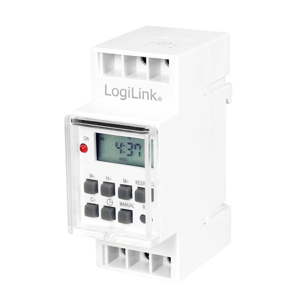 LogiLink ET0010 elektronisk tæller Hvid Daglig/ugentlig timer LogiLink ET0010 elektronisk tæller Hvid Daglig/ugentlig timer