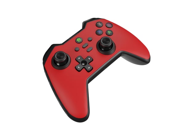 natec Gamepad Mangan 400 langaton punainen/musta PC/Switch - Peliohjain - Bluetooth