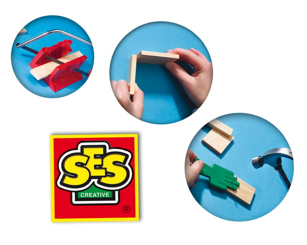 SES Creative Children's Woodwork Set de Luxe