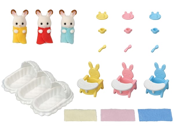 Sylvanian Families Starter udstyr til trillinger