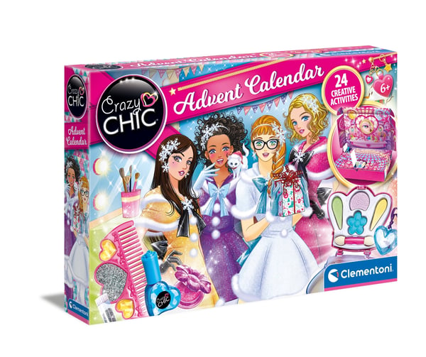 Clementoni Crazy Chic Advent Calendar Lovely Time
