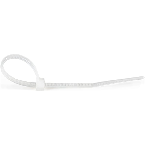 StarTech.com CBMZT4NK kabelsamler Udløselig kabelbinder Nylon, Plast Hvid 1000 stk