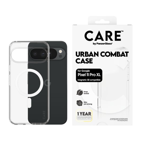 PanzerGlass CARE™ by ® Urban Combat Case m. Qi Google Pixel 11 Pro XL