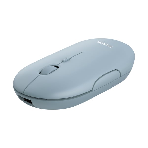 Trust Puck datormöss Kontor Ambidextrous Trådlös RF + Bluetooth 1600 DPI