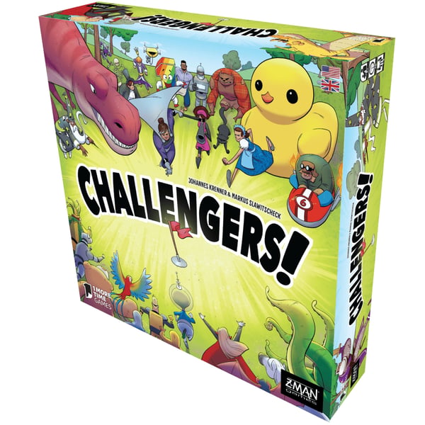 Asmodee Challengers! Challengers! 45 min Kortspel Kortbytesspel