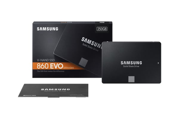 Samsung 860 EVO 250 GB 2.5" Serial ATA III MLC
