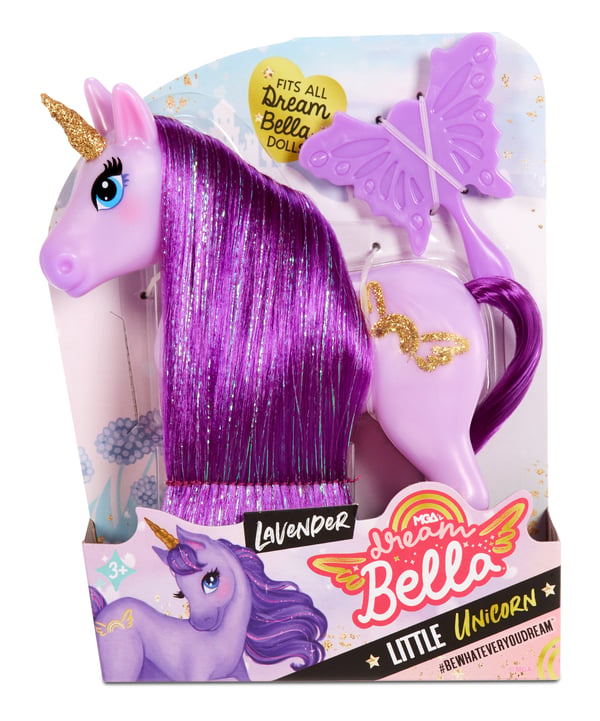MGA's Dream Bella Little Unicorn – Lavender Djur till docka