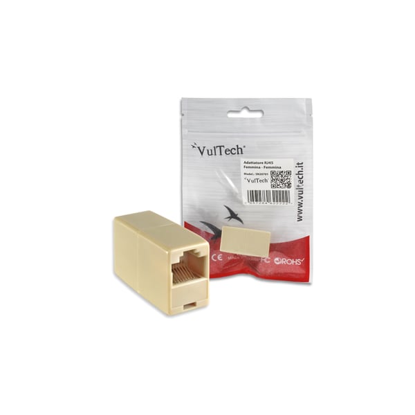 Vultech SN20701 kabel kønsskifter RJ-45 Beige