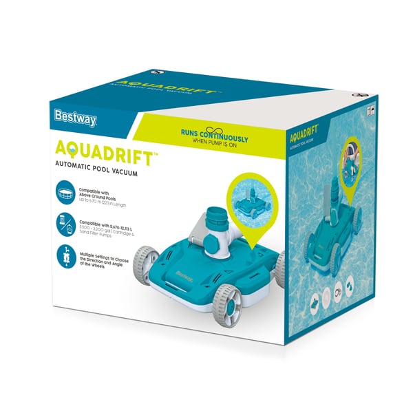 Bestway 58665 / 24 lammen & uima-altaan imuri Imupuolen puhdistaja