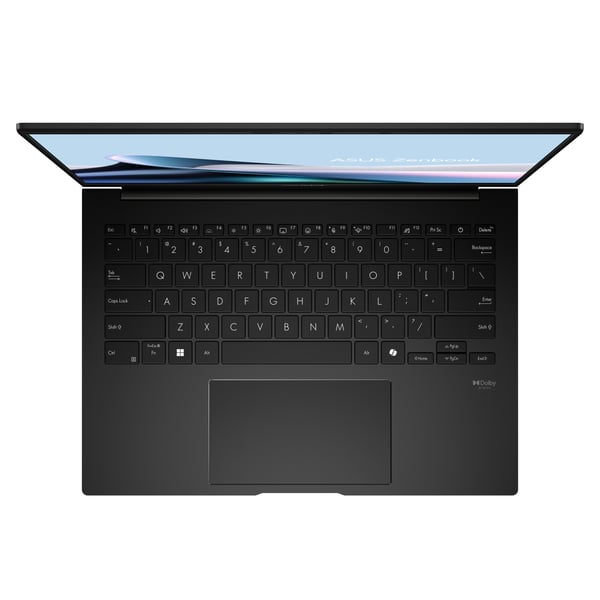 ASUS Zenbook 14 OLED UM3406KA-WS79T laptop AMD Ryzen AI 7 350 35,6 cm (14") Berøringsskærm WUXGA 32 GB LPDDR5x-SDRAM 1 TB SSD Wi-Fi 6E (802.11ax) Windows 11 Home Sort
