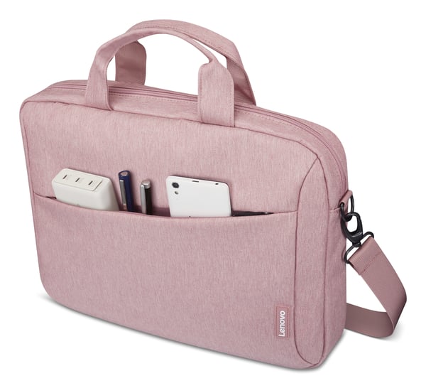 Lenovo GX41W44766 laukku kannettavalle tietokoneelle 40,6 cm (16") Päältä avattava laukku Vaaleanpunainen