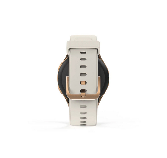 Hama Smartwatch \"8900\", GPS, AMOLED 1.32\", Telefonfunktion, Alexa, rund, Guld