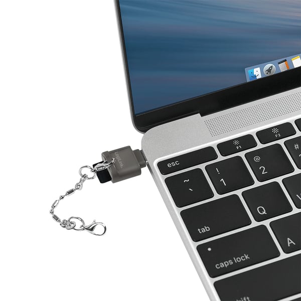 LogiLink CR0039 kortinlukija USB 2.0 Harmaa