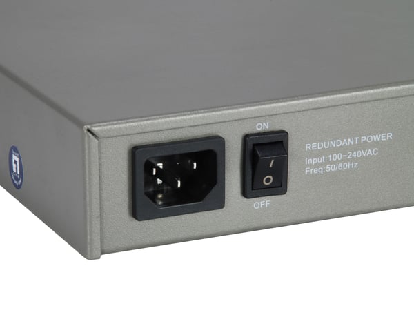 LevelOne GTL-2091 Administreret L3 Gigabit Ethernet (10/100/1000) Grå