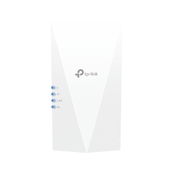 TP-Link RE500X verkkolaajennin Verkkolähetin ja -vastaanotin Valkoinen 1000 Mbit/s