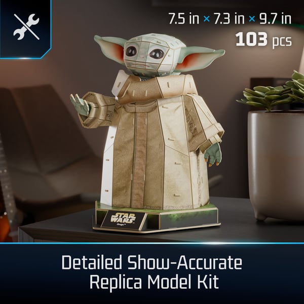 4D Build Star Wars Grogu 3D puslespil 108 stk Fjernsyn/film