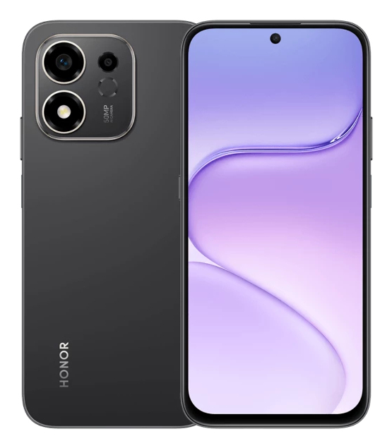 Honor 600 Smart 5G 17,4 cm (6.87") Dual SIM Android 16.0 USB Type-C 4 GB 256 GB 7700 mAh Sort