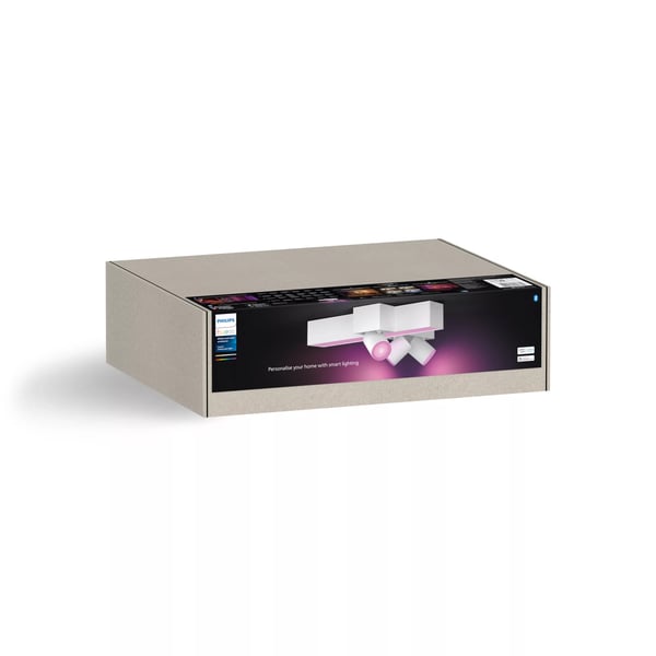Philips Hue White and Color ambiance Centris loftslampe med 3 spots