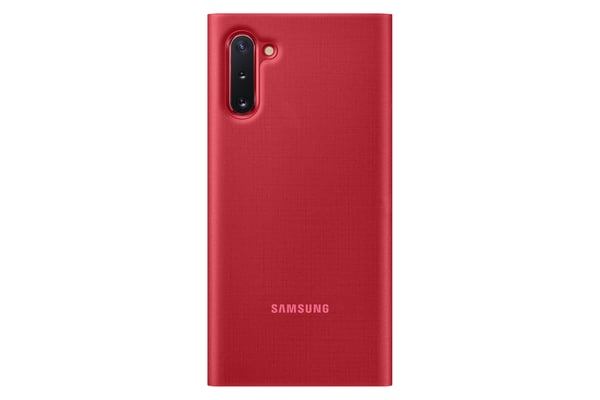 Samsung EF-NN970 mobiltelefon etui 16 cm (6.3") Folie Rød