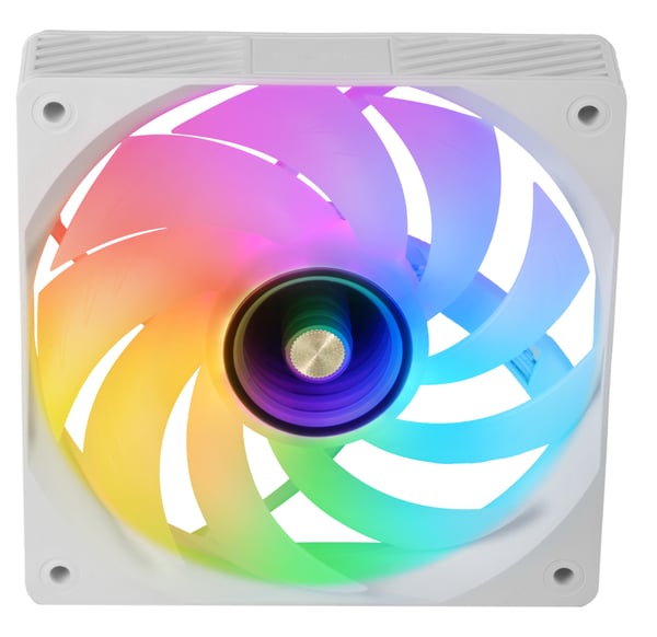Mars Gaming MFSI4KITW Computerkølesystem Computerkabinet Ventilator 12 cm Hvid