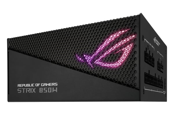 ASUS ROG Strix 850W Gold Aura Edition enhed til strømforsyning 20+4 pin ATX ATX Sort