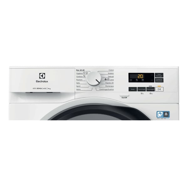 Electrolux EW6F19G vaskemaskine Front-læsning 9 kg 1400 rpm Hvid