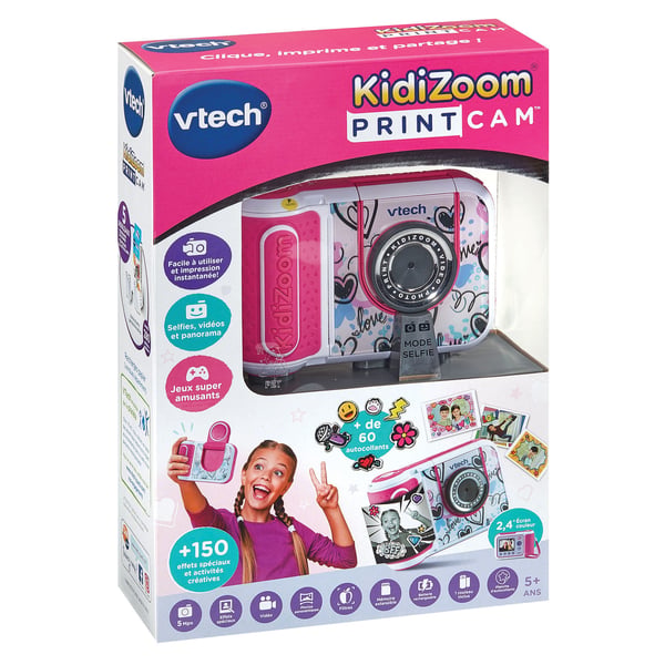 VTech KidiZoom PRINT CAM (ROSE)