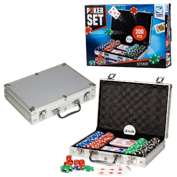 Clown Games 0603014 pokeruppsättning Pokerset