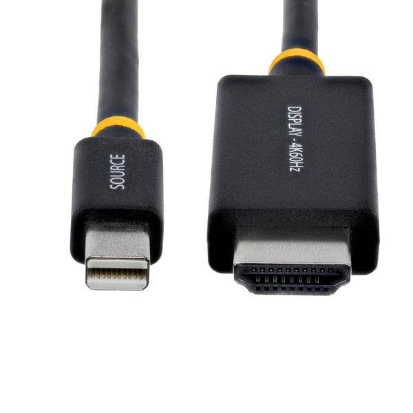 StarTech.com 2M-MDP-HDMI2-4K60 videokaapeli-adapteri Mini DisplayPort HDMI-tyyppi A (vakio) Musta