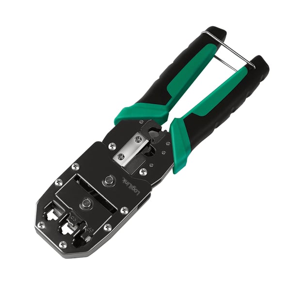 LogiLink WZ0079 kabelklipper Krympeværktøj Sort, Grøn