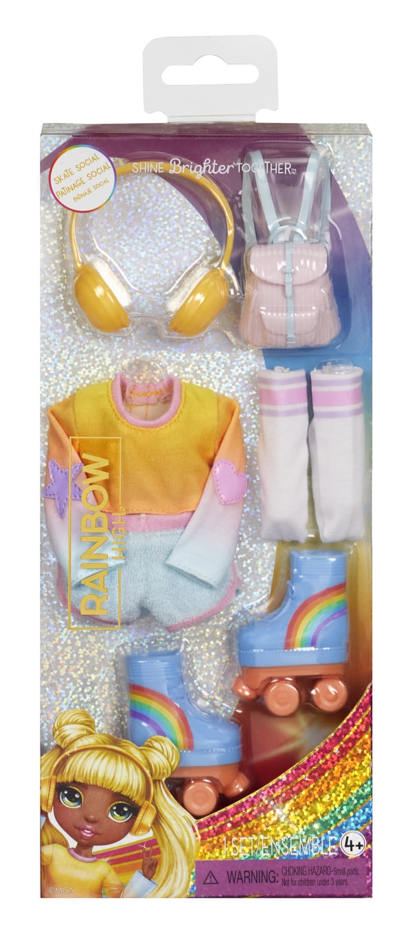 Rainbow High Fashion Pack Asst in PDQ Dukketøjsæt Rainbow High Fashion Pack Asst in PDQ Dukketøjsæt