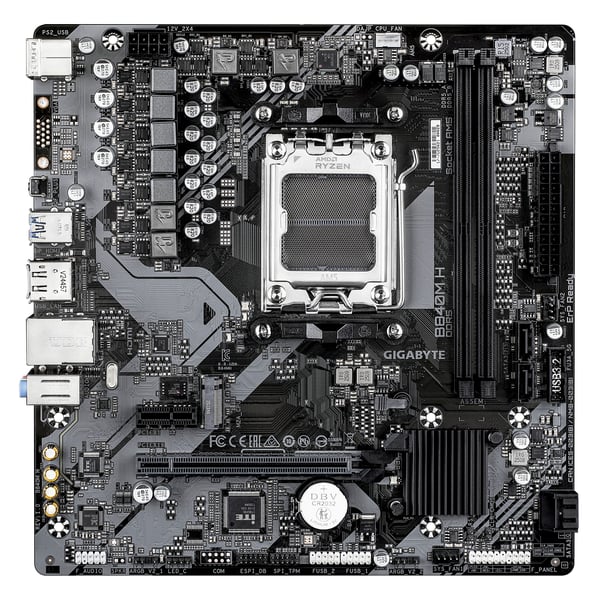 GIGABYTE B840M H moderkort AMD B840 AM5-sockel micro ATX