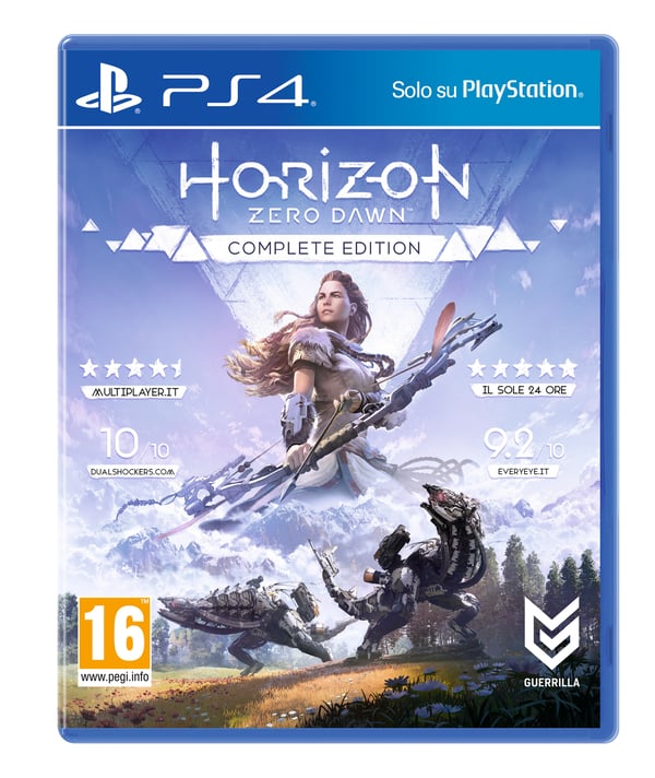 Sony Interactive Entertainment Horizon Zero Dawn - Complete Edition, PS4 Komplet Italiensk PlayStation 4 Sony Interactive Entertainment Horizon Zero Dawn - Complete Edition, PS4 Komplet Italiensk PlayStation 4