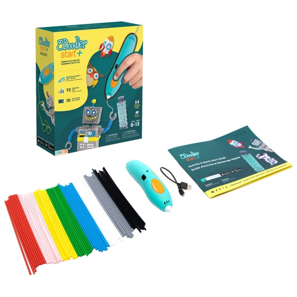 3Doodler Start Plus 3D pen 0,77 mm Turkis, Gul