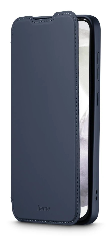 Hama Fantastic Feel mobiltelefonfodral 17 cm (6.7") Folio Blå