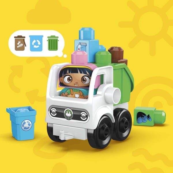 MEGA BLOKS Green Town Sort & Recycle Squad